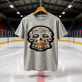 Buffalo hockey skull tee