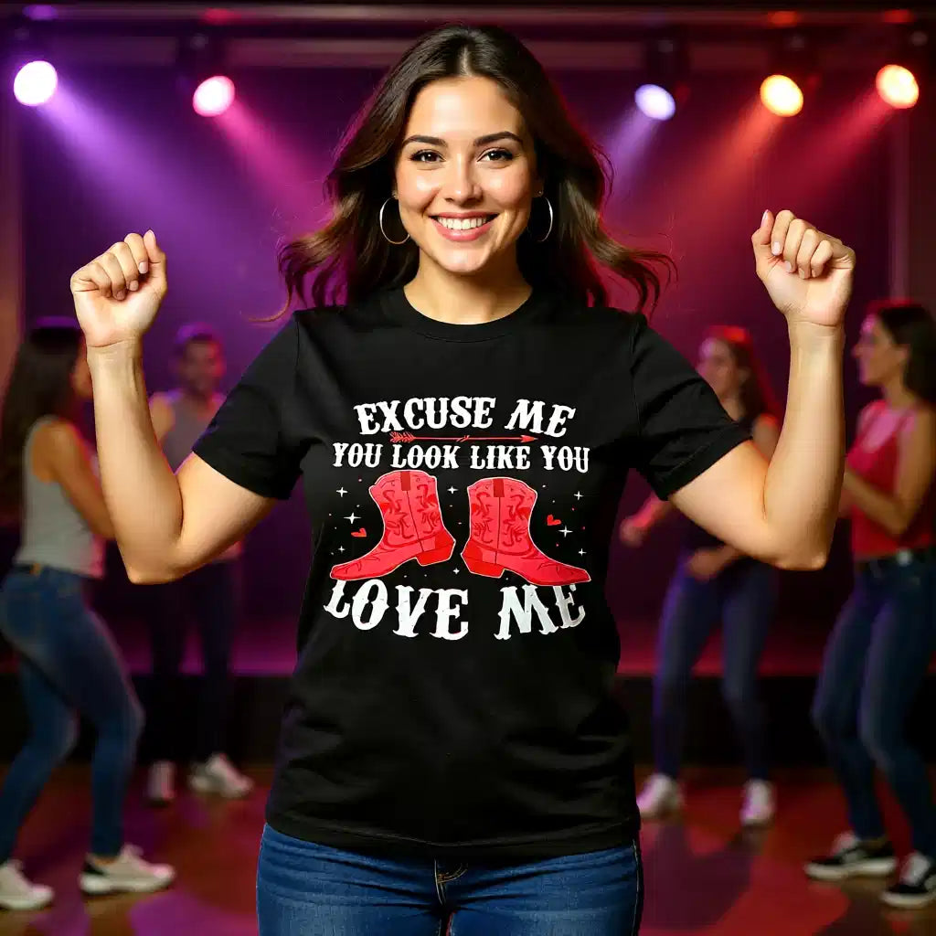 western graphic tee, country graphic tee women, you look like you love me shirt, boutique graphic tee, trendy graphic tee, country concert outfit, rodeo outfit women, Nashville outfit, western shirt women, cute graphic tees, cowgirl outfit top, statement