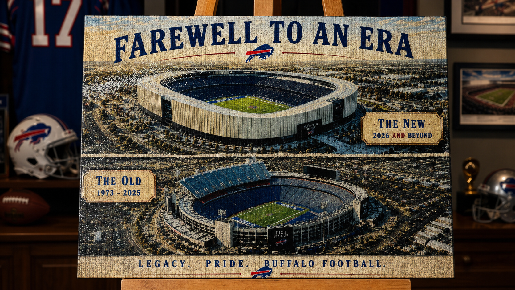 Farewell to an Era – Buffalo Football Stadium Tribute