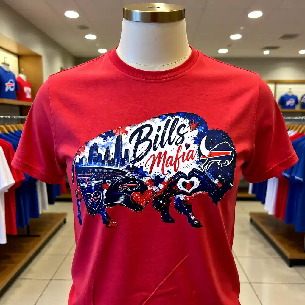 Buffalo Mafia Buffalo Graphic T-Shirt | Bills Fan Game Day Tee