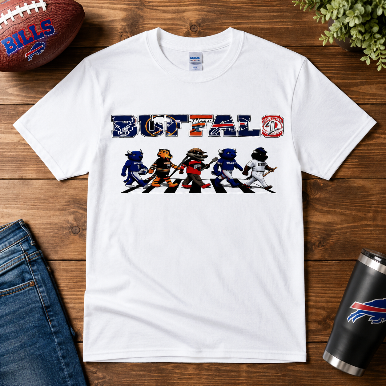 Buffalo Legends Crossing Graphic T-Shirt