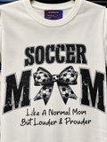 Soccer Mom – Louder & Prouder Graphic Tee
